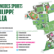 Plan de la plaine des sports Philippe Sella